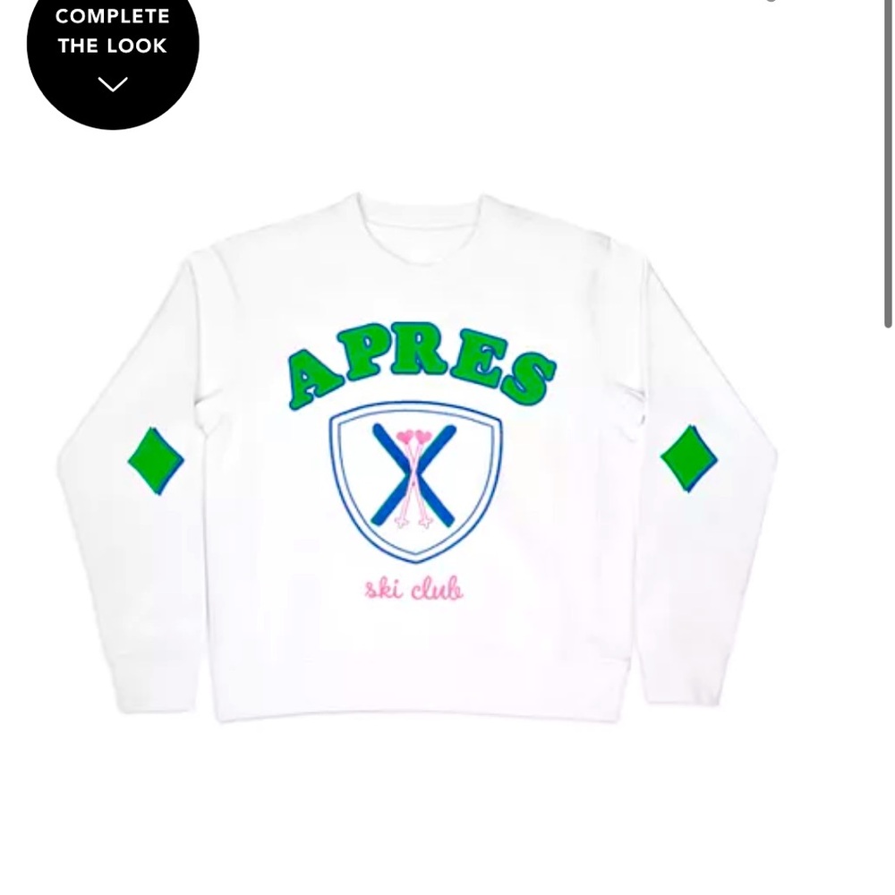 White sweat shirt  from ICE CREAM for girls size 10-12 
Current season